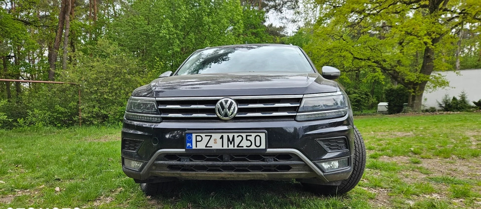 Volkswagen Tiguan Allspace cena 87500 przebieg: 172000, rok produkcji 2018 z Nowy Tomyśl małe 232